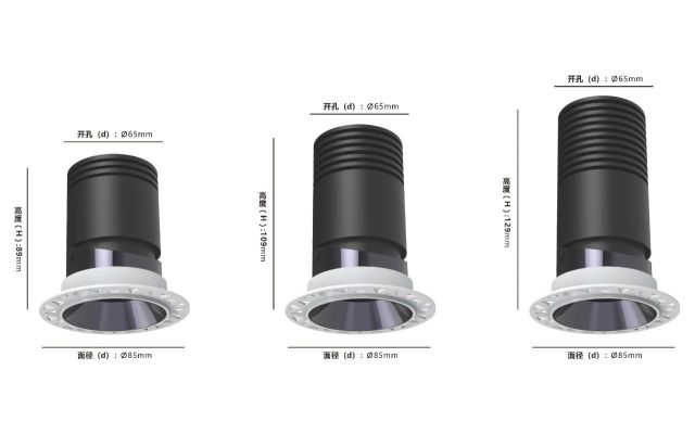 Fairy-Undimmable Frameless COB Spotlight