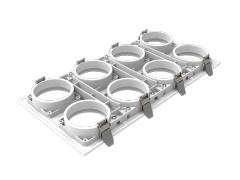 Combined Face Ring of Rubik's Cube
