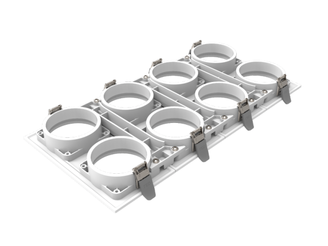 Combined Face Ring of Rubik's Cube