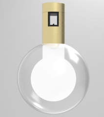 Double layered glass bal