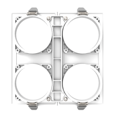 Combined Face Ring of Rubik's Cube