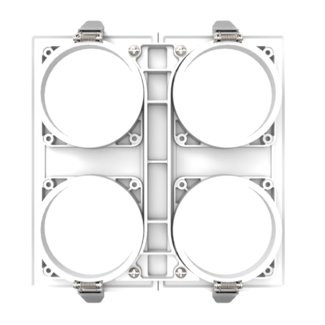 Combined Face Ring of Rubik's Cube