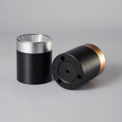 Anti-Glare Surface Mounted Spotlight, No-Drill Ceiling Downlight for Living Room & Bedroom