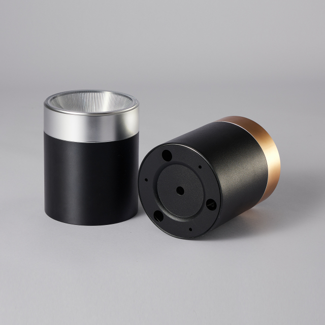 Anti-Glare Surface Mounted Spotlight, No-Drill Ceiling Downlight for Living Room & Bedroom