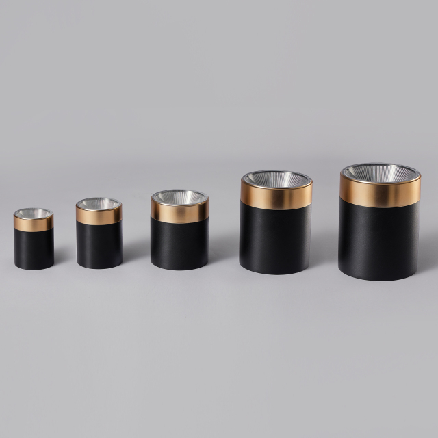 Anti-Glare Surface Mounted Spotlight, No-Drill Ceiling Downlight for Living Room & Bedroom