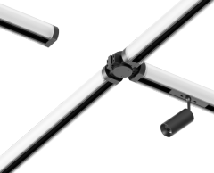 Bi-directional powered connector LED tube