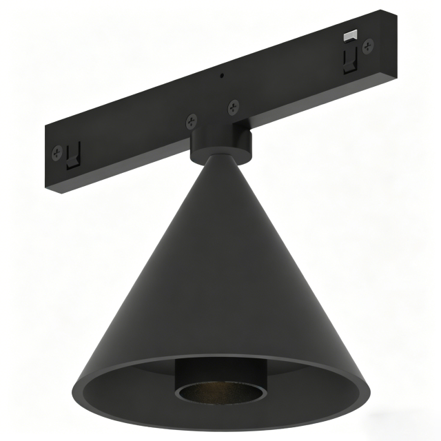 Triangle anti glare surface mounted lamp