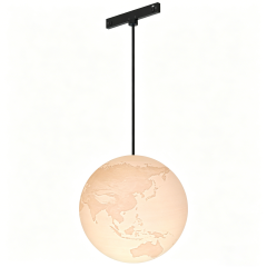 Spherical pendant light - Earth
