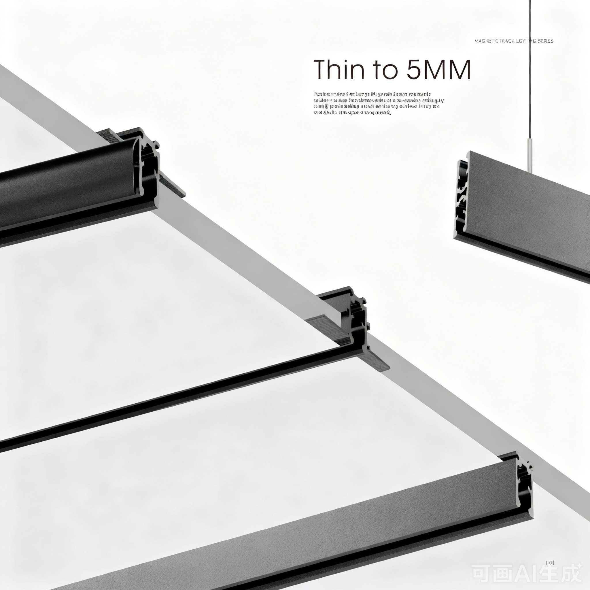 24V Magnetic Track System Components
