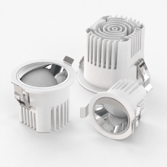 Recessed Asymmetric Wall Washer LED Downlight