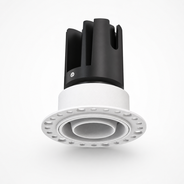 N Series 355° Adjustable Recessed COB Spotlight
