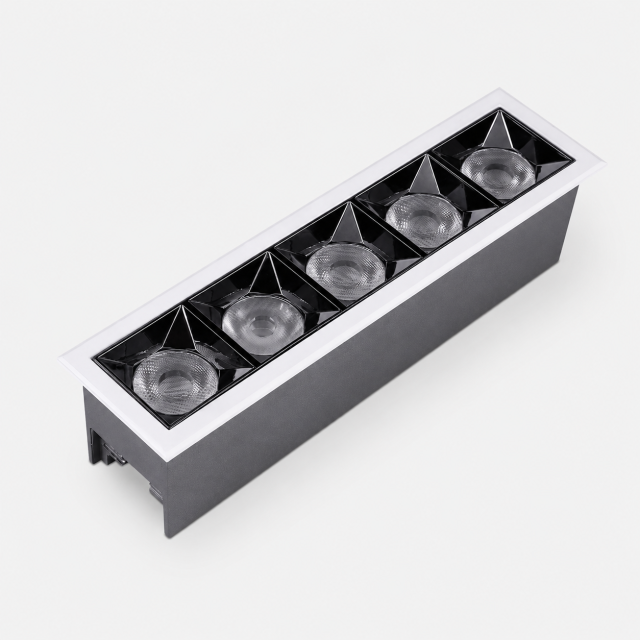 XTD2-5 20W Anti-Glare Recessed Linear Grille Downlight