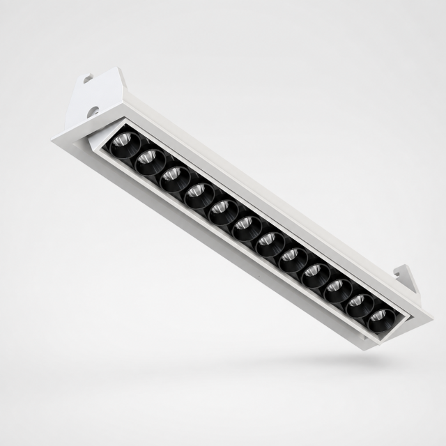 CE-GSD Series Adjustable Recessed Linear Grille LED Downlight