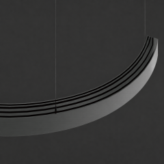 Circular LED Ring Pendant Light