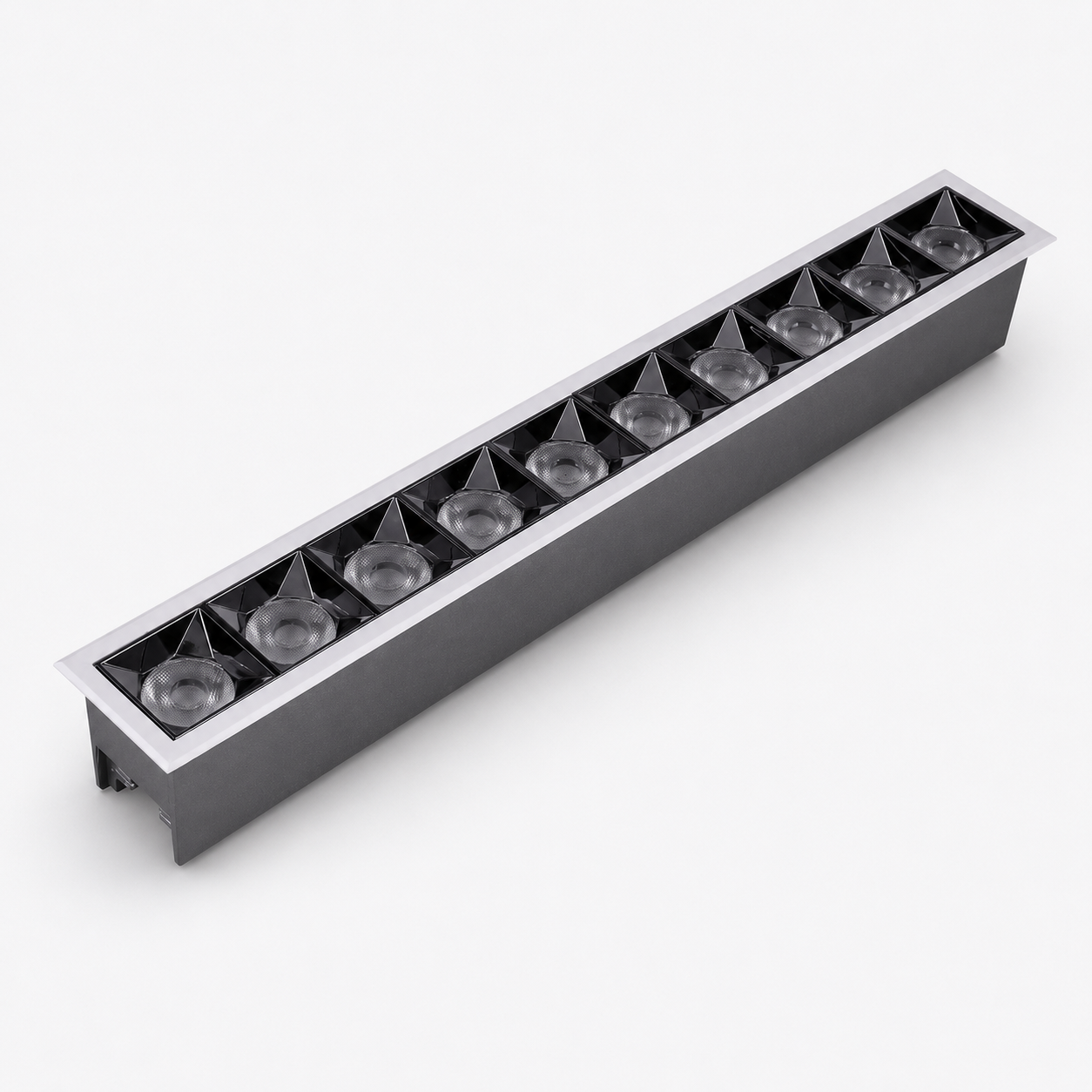 XTD2-5 20W Anti-Glare Recessed Linear Grille Downlight