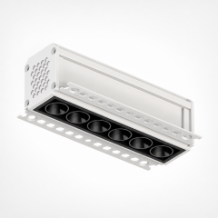 CE-XTD-B-S06 10W Trimless Anti-Glare Recessed Linear Grille Downlight