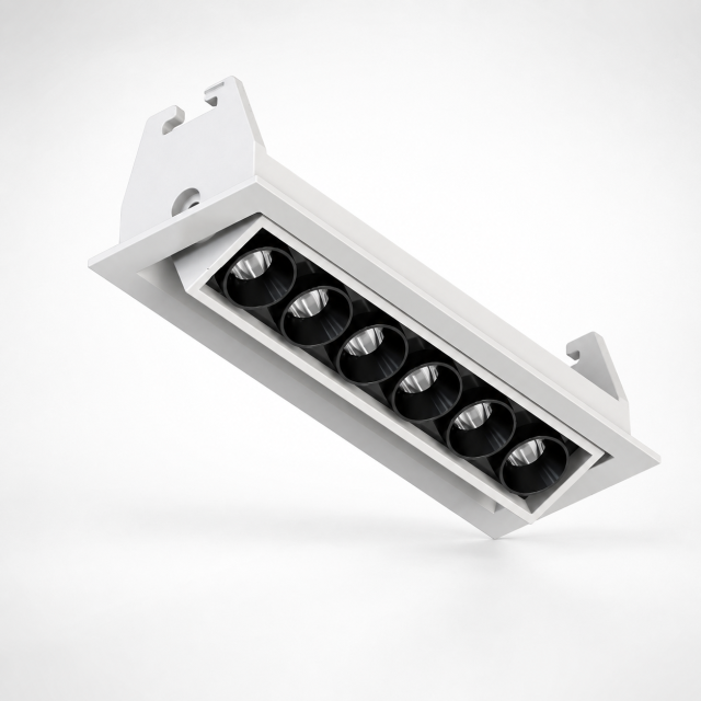CE-GSD Series Adjustable Recessed Linear Grille LED Downlight