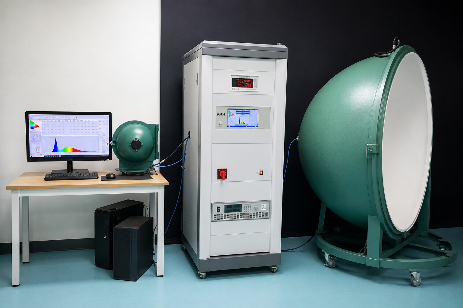 VOC Lighting Integrating Sphere Testing