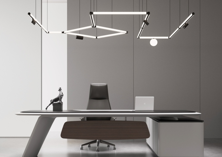 TB15 lighting in private offices and creative spaces