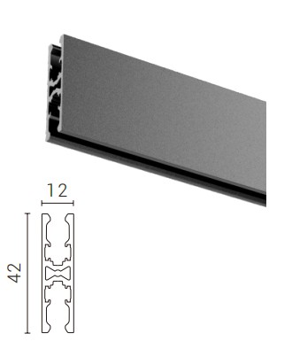 VOC Lighting DR5 DR5-SUSPEND Supendant Track Profile