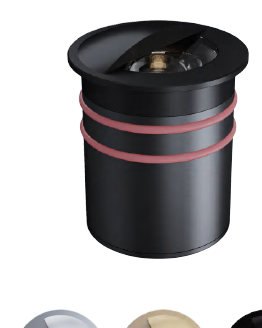 WB2100R Half covered inground light