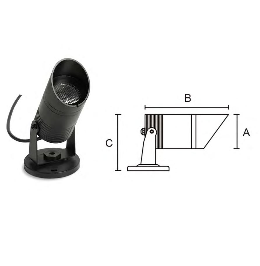 MB18-615 Wall / base product illustration and drawing