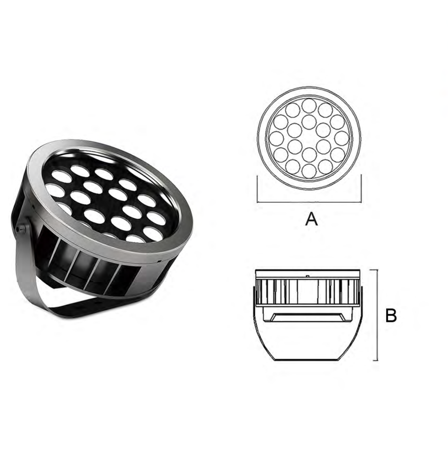 MB23-0605 Ground / bracket product illustration and drawing
