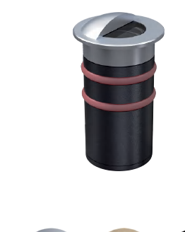 WB2042R Half covered inground light