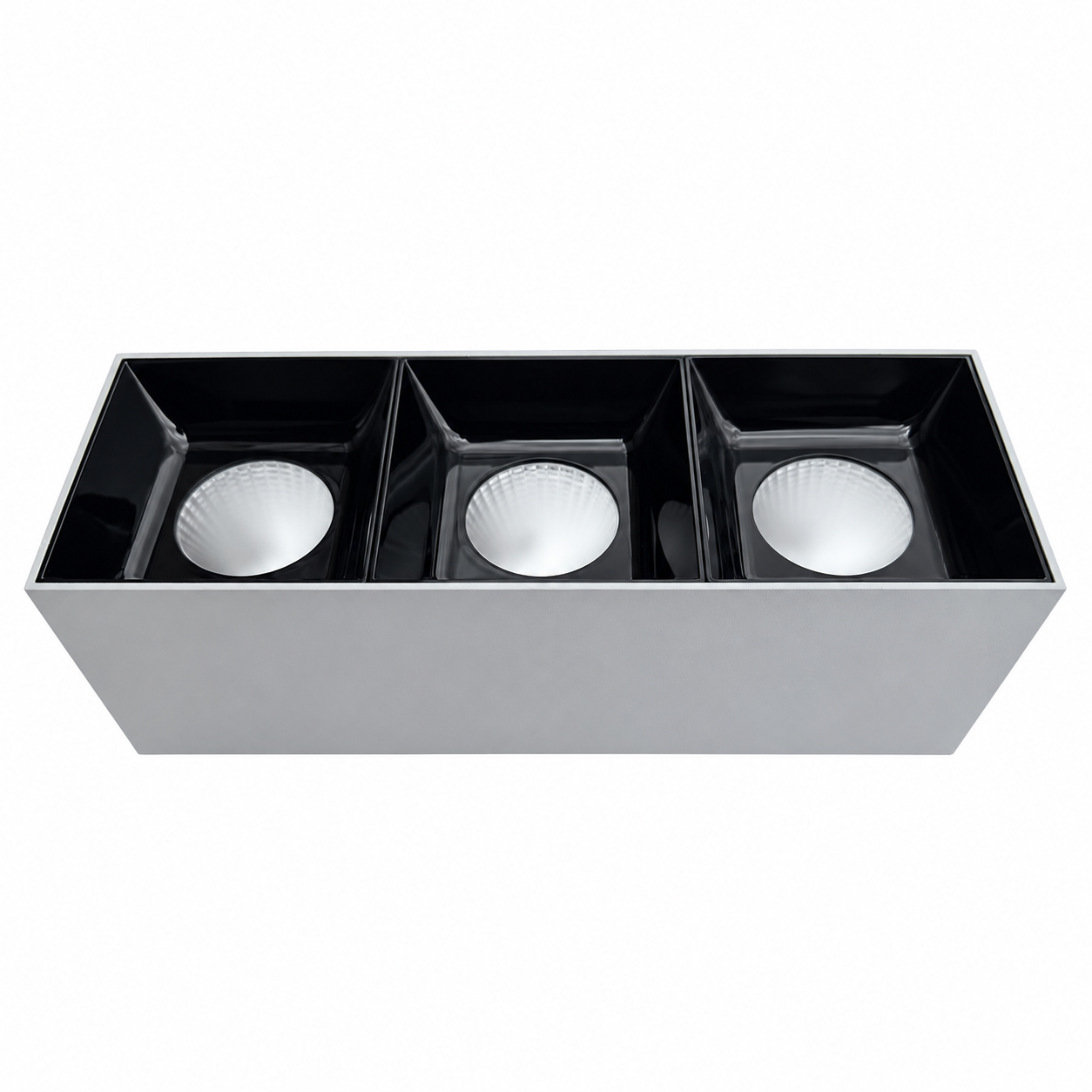 VOC-SD-19 Triple-head aluminum surface downlights