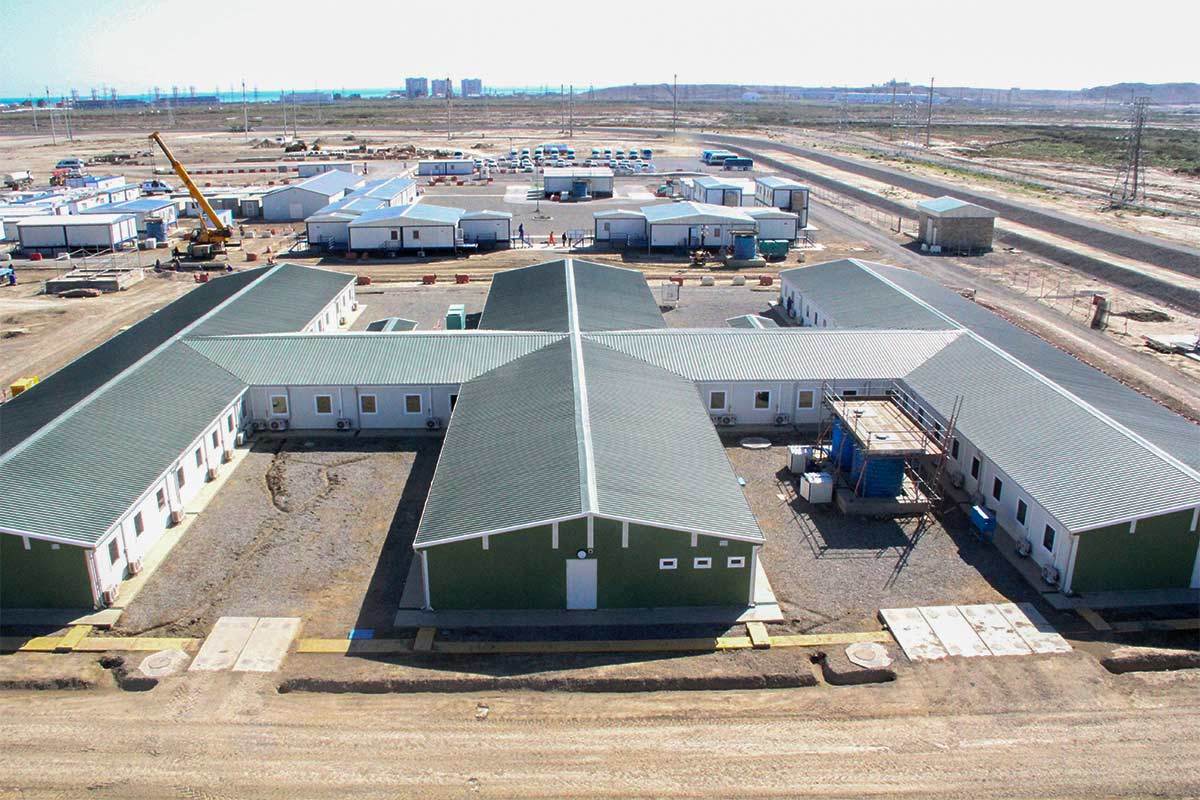 Mining Camp Buildings 40 m²