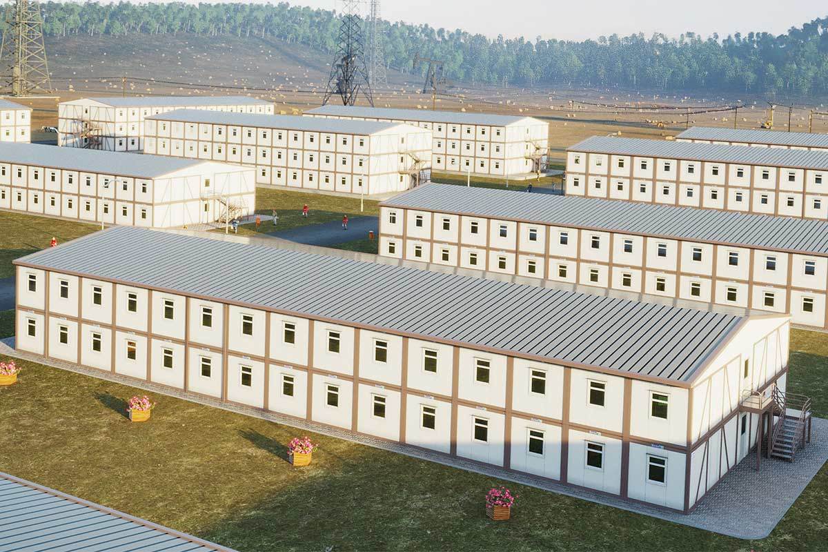 Man Camp Housing Buildings 49 m²