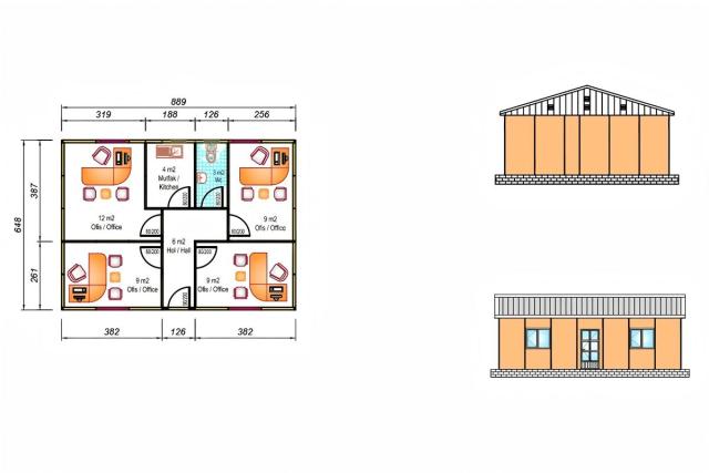 Site Labour Camp Buildings 58 m²