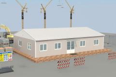 Mobile Site Office Buildings 125 m²
