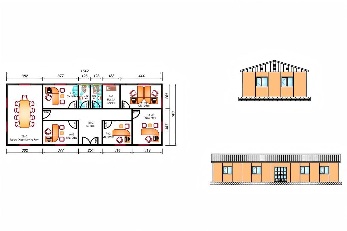 Site Accommodation & Ofiice Buildings 136 m²