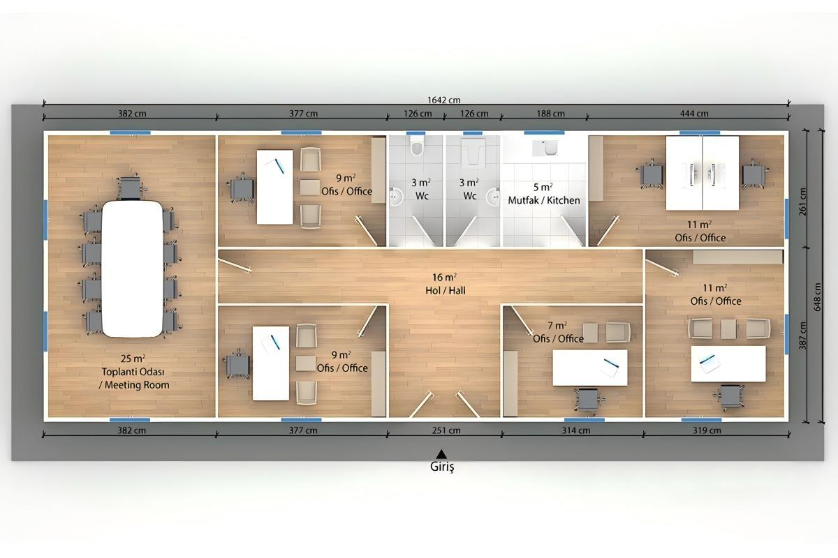 Construction Camp Buildings 98 m²