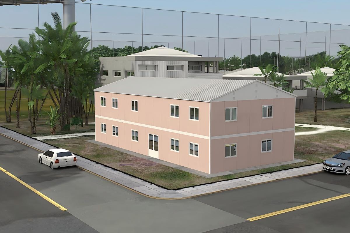 Temporary Modular Office Buildings 340 m²