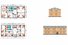 Temporary Modular Office Buildings 340 m²