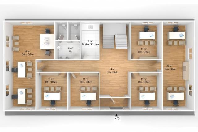Modular Office Buildings 463 m²