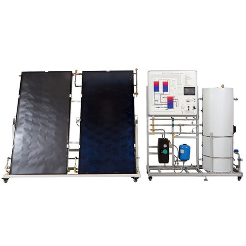 Flat Plate Collector Trainer Didactic Equipment Vocational Education Equipment Renewable Training Equipment