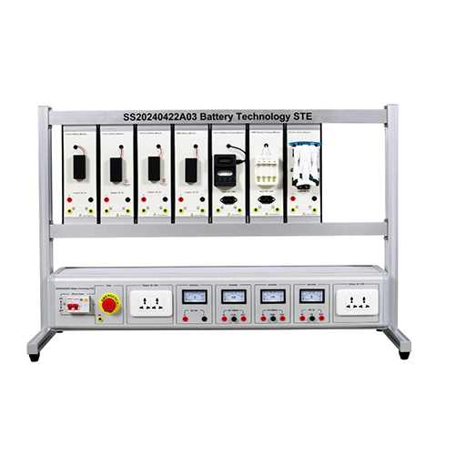 Battery Technology STE Didactic Equipment Vocational Education Equipment Renewable Training Equipment