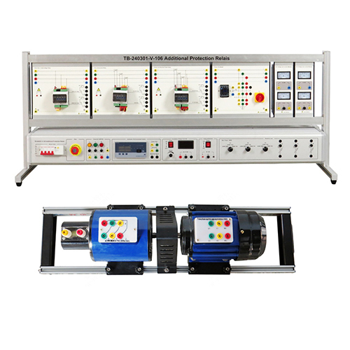Additional Protection Relay Vocational Trainer Workbench Educational Laboratory Bench Electrical Training Equipment