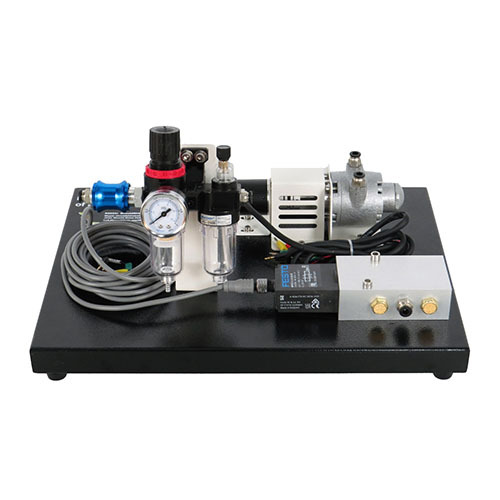 Electro-Pneumatics Kit-Speed Control of a Pneumatic Motor Trainer Pneumatic Trainer Didactic Equipment Teaching Equipment