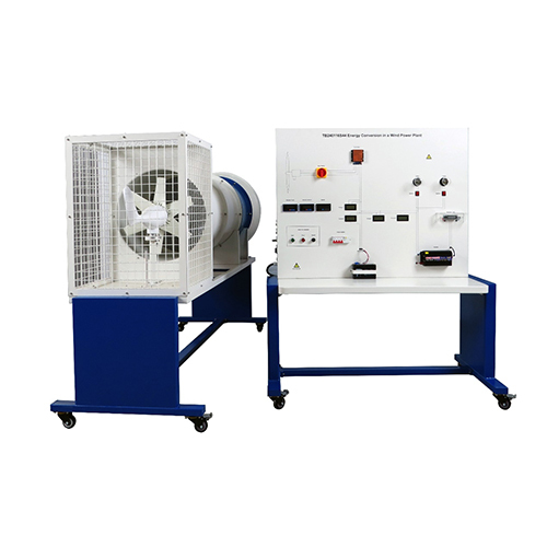 Energy Conversion in a Wind Power Plant Didactic Equipment Vocational Training Equipment Renewable Training Equipment