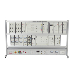 Banco de trabajo para formación profesional en electrónica de potencia, banco de laboratorio educativo, equipo de formación eléctrica