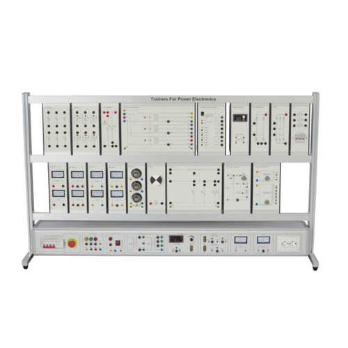 Banco de trabajo para formación profesional en electrónica de potencia, banco de laboratorio educativo, equipo de formación eléctrica