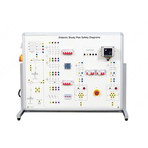 Diagram Keselamatan Rencana Studi Didaktik Peralatan Pendidikan Sekolah Meja Kerja Pelatih Kejuruan Peralatan Pelatihan Listrik