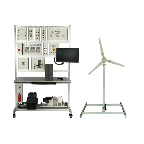 Mobile Didactic Bench For The Study Of Wind Energy Systems Didactic Equipment Vocational Education Equipment Renewable Training Equipment