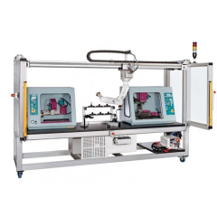 Sistem Robotik Sistem Manufaktur dan Penanganan Terintegrasi Komputer Pelatih Mekatronika Peralatan Pengajaran Peralatan Didaktik