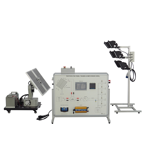 Strumento didattico per pannelli fotovoltaici (versione computerizzata) Attrezzatura didattica Attrezzatura per l'istruzione professionale Attrezzatura per la formazione sulle energie rinnovabili