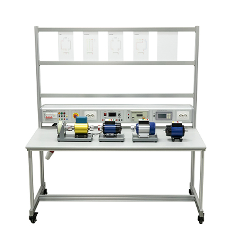 Electricity Kit for Learning Basic Electricity (Electromagnetism, Electrical Circuits, Electric Motor) School Training Bench Educational Workbench Electrical Training Equipment